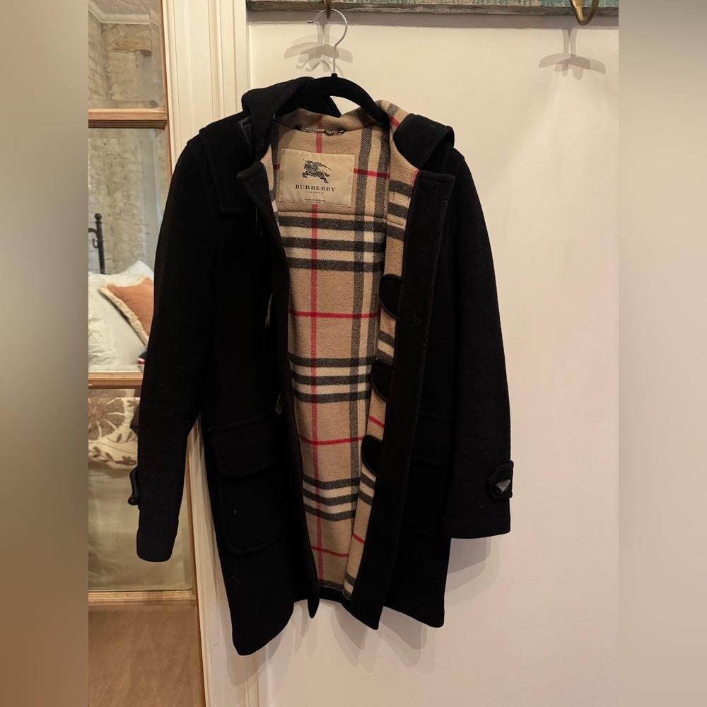 Burberry London wool peacoat